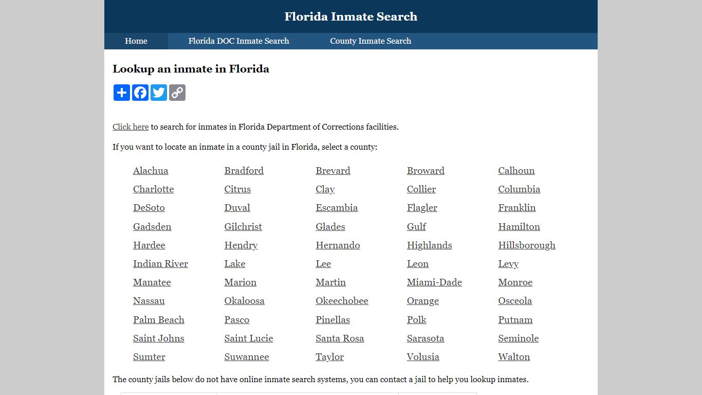 Collier County Inmate Search